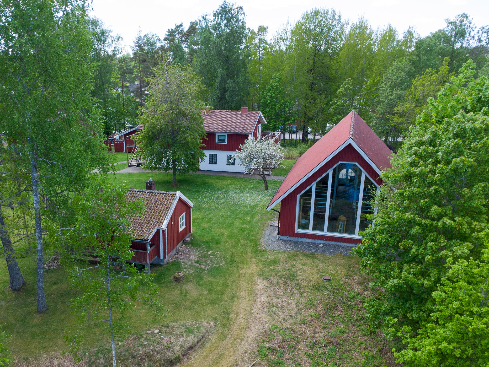 Church with people